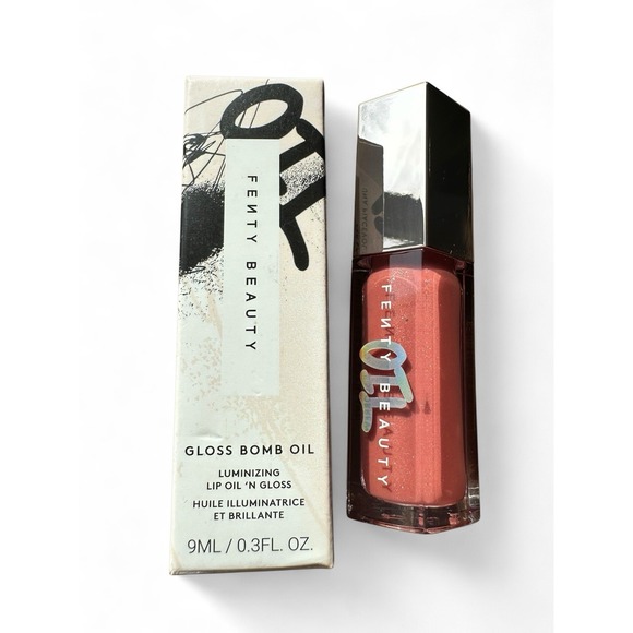 Fenty Beauty Other - Fenty Gloss Bomb Oil - Full Size 9ml/.3oz - FUSSY FU$$Y 01 - NEW in Box